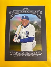 47955  2015 Topps Gallery of Greats #GG9 Miguel Cabrera