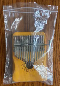 17 Key Kalimba Thumb Piano Single Board Wood Musical Instrument New in Package - Picture 1 of 5