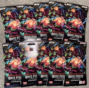 One Piece OP06 *ENGLISH* Wings Of The Captain Blister 10 X Sealed Booster Packs - Picture 1 of 1