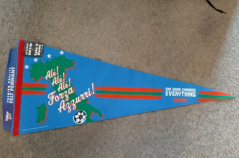 VERY RARE ESPN ITALY WORLD CUP BANNER 2010 NEW..."ONE GAME CHANGES EVERYTHING" Cover