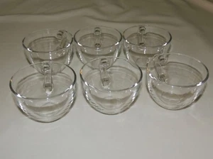 6 Antique BODUM Glass Tea Cup made in France - Picture 1 of 6