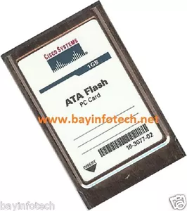 Disque flash XR-MEM-12KRP-FD1G 1 Go PCMCIA Cisco XR 12000 - Photo 1/1
