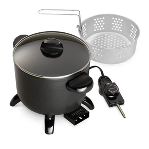 Presto 06006 Kitchen Kettle Multi-Cooker/Steamer - Black - Picture 1 of 5