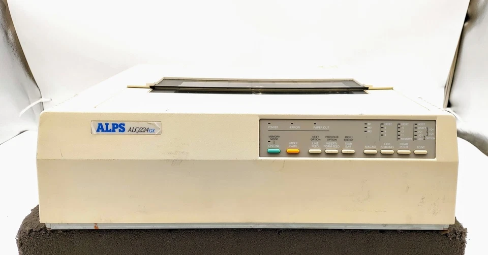 ALPS ALQ200GX Dot-Matrix Printer - Image 1 of 4