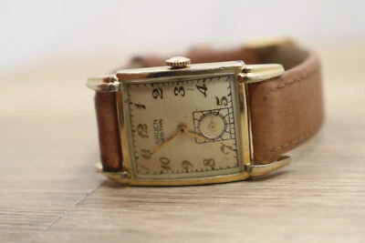 Reloj Hombre De Colección Gruen 1941 Veri-Thin 23mm Cal. 430 Mecánico Art Deco Tono Dorado Foto 1 de 4