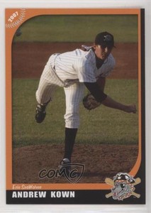 2007 Grandstand Erie SeaWolves Andrew Kown #37