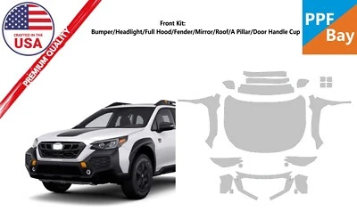 For Subaru Outback Wilderness 2022-2025 Paint Protection Film PreCut Kit PPF - Image 1 of 4