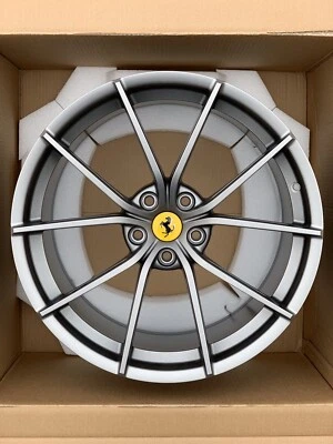 Genuine Ferrari 488 PISTA Wheels Velgen Jantes Forged Wheels Rims Cerchi 20 - Image 1 of 4