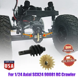 US SHIP 1:24 Metal RC Car Gear Axle Diff Gear DIY For Axial SCX24 90081 Upgrade - Picture 1 of 10