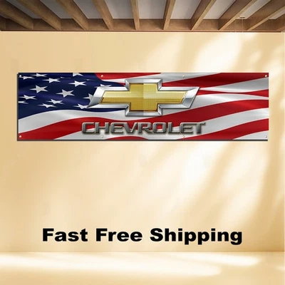 CHEVROLET 2'X8' BANDERA CHEVY Foto 1 de 4