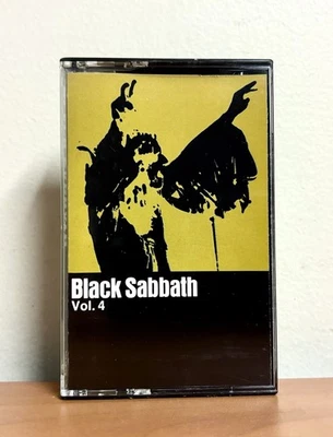 BLACK SABBATH Vol. 4 Cassette Tape Heavy Metal Ozzy Changes Tomorrow's Dream - Image 1 of 4