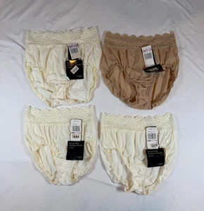 Paket mit 4 Secret Hug Fashion Scoops Olgas Christina Größe 6 brandneu Unterwäsche - Bild 1 von 24