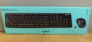Logitech MK270 Kabellose Tastatur und Maus Combo - Neu im Karton (920-004536) - Bild 1 von 5