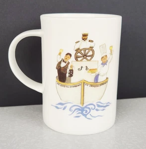 Crystal Cruises 20th Anniversary Symphony Serenity Ceramic Coffee Mug Cup Buffet - Picture 1 of 10