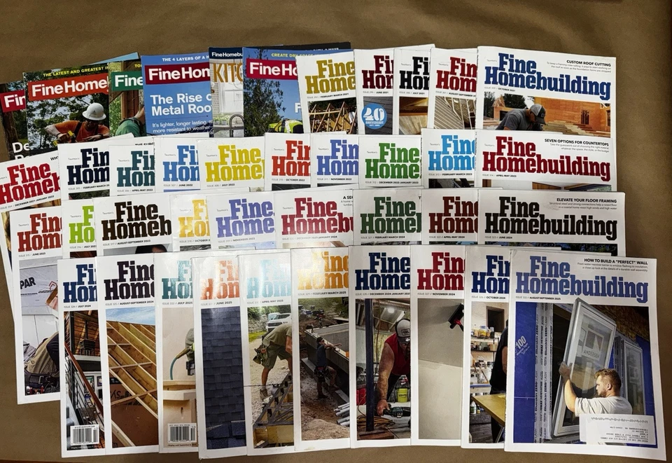 Fine Homebuilding Magazine  282-333 W/o 284,285,286,290-292,294-296,298,303,309 Foto 1 de 1