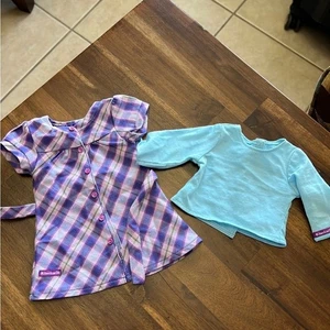 American Girl Dress Pretty Plaid Dress - Picture 1 of 3