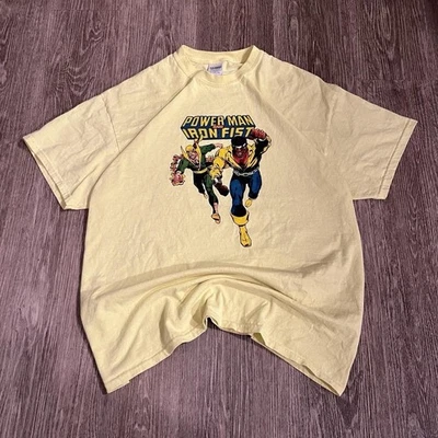Camiseta Promocional Puño de Hierro Power Man De Colección Marvel Comics Talla XL Foto 1 de 4