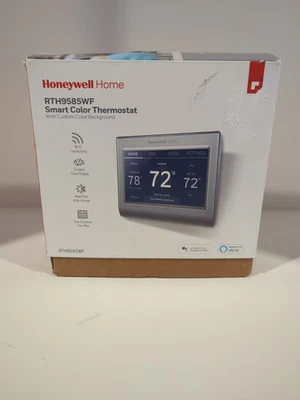 Termostato inteligente Wi-Fi Honeywell Home RTH9585WF1004 - plateado Foto 1 de 4