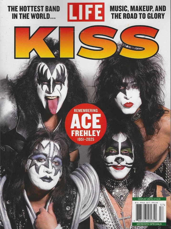Life Magazine KISS remembering ACE Frehley 2025 - Image 1 of 1