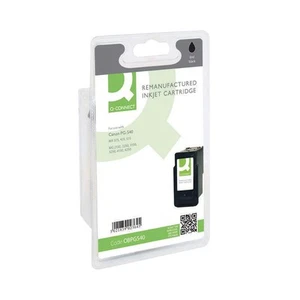 Q-Connect Canon PG-540 Reman Black Inkjet Cartridge 180 Pages Black - Afbeelding 1 van 3