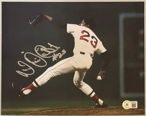 DENNIS “OIL CAN” BOYD Signed 8x10 Photo Montreal Expos Beckett COA - Picture 1 of 1
