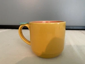Taza Lindt Stymeist Colorways Huella Pulgar Amarillo Salmón Mango Azul Memphis Años 80 - Imagen 1 de 8