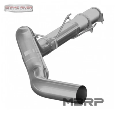 MBRP 5" W/O MUFFLER EXHAUST FOR 2004.5-2007 DODGE RAM CUMMINS DIESEL 5.9L - Image 1 of 4