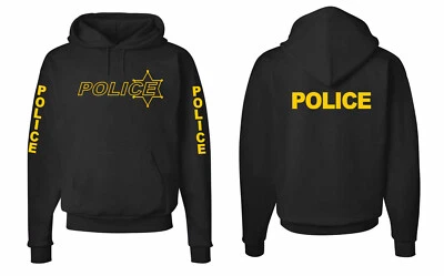 Police Law Enforcement Hooded Sweatshirts S-5XL - Image 1 of 2
