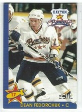 1994-95 Dayton Bombers (ECHL) Dean Fedorchuk