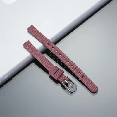 Correa de reloj de lona para mujer 8 mm 10 mm 12 mm correa de reloj universal de nailon de repuesto Foto 1 de 4