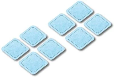 Beurer TENS Replacement Set EM59 Heat Self Adhesive Gel Pads (x8)