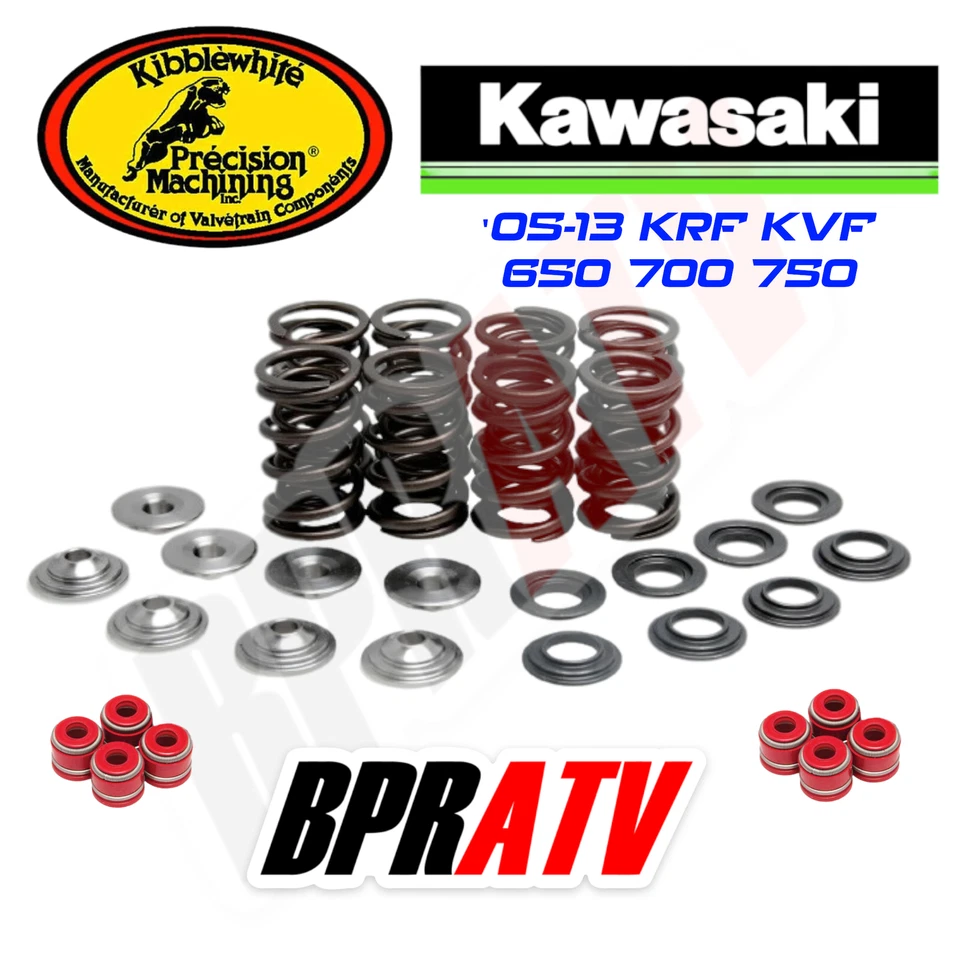 05-13 Kawasaki KRF KVF650 700 750 Kibblewhite Titanium Valve Springs Spring Kit - Image 1 of 1