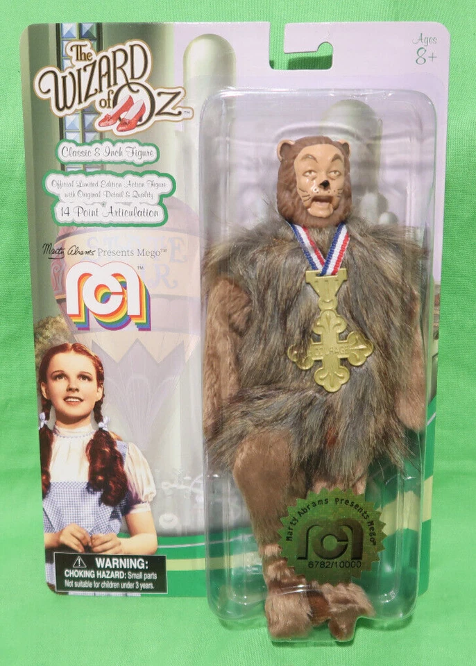 Mego Wizard Of Oz Cowardly Lion 8" Action Figure I EVEN SCARE MYSELF