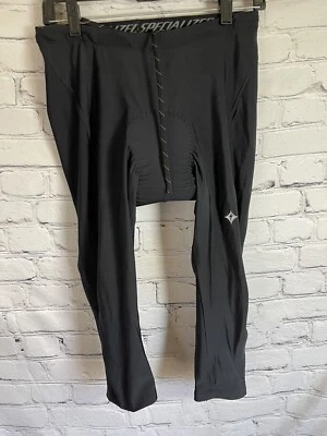 Pantalones/mallas de ciclismo Specialized para mujer talla grande negro corto Foto 1 de 4
