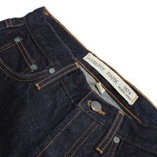 Asbury Park NWT 5 Pocket Jeans Size 29 US In Solid Blue 100% Cotton