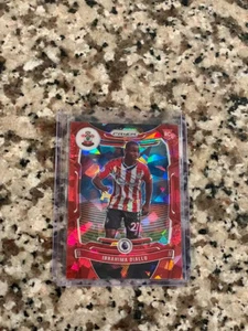 2022 Panini Prizm Premier League RED Ice SP Ibrahima Diallo Manchester United RC - Picture 1 of 1