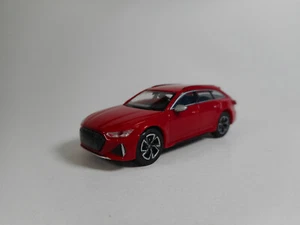 Minichamps 1:87 2019 Audi RS 6 Avant Red Finished Model - Picture 1 of 5