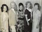 1973 Press Photo Clarita Haast and fellow career women, named as best dressed
