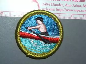 Insignia de mérito de Boy Scout remo aprox. '76-'02 3111M - Imagen 1 de 1