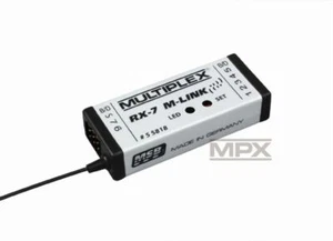 Receptor RX 7 M LINK 2,4 GHz Multiplex MPX NUEVO Y EMBALAJE ORIGINAL - Imagen 1 de 1