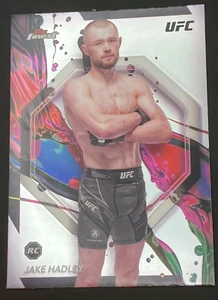 2024 Topps Finest UFC #91 Jake Hadley RC Rookie Card - Picture 1 of 2