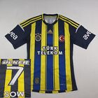 Fenerbahce Turkey Home Football Shirt Jersey Adidas Sow    Size Xs