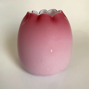 Cuenco rosa satinado prensado  - Imagen 1 de 11