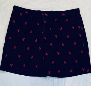 Tommy Hilfiger Men's Navy Shorts w/ Red Embroidered Lobsters 44x8 - Picture 1 of 9