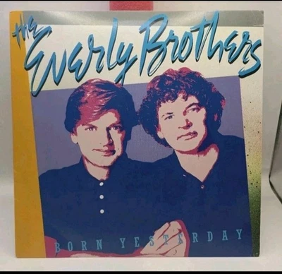 The Everly Brothers Born Yesterday Lp Mercury 1986  - Image 1 of 4