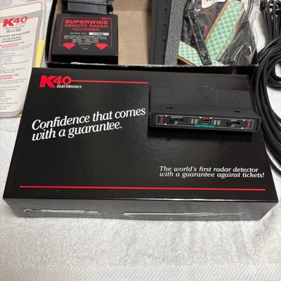 K40 Electronics Undetectable Radar Detector UN3000SW  NEW - Image 1 of 4
