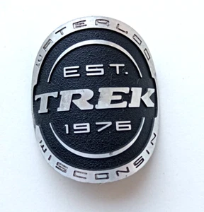 🔥 Original 2006 Trek 1500 SLR Original Steuerrohr Emblem Alu Retro Bike Head - Bild 1 von 17