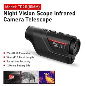 Guide TD Series 10mm Thermal Imaging Monocular Scope Infrared Thermal Imager - Picture 1 of 30