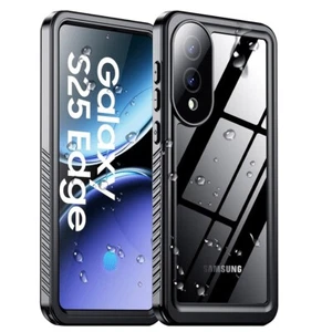 Wasserdichte Hülle für Samsung Galaxy S25 Edge/S25+/S25 Ultra Stoßfest Full Cover - Bild 1 von 29