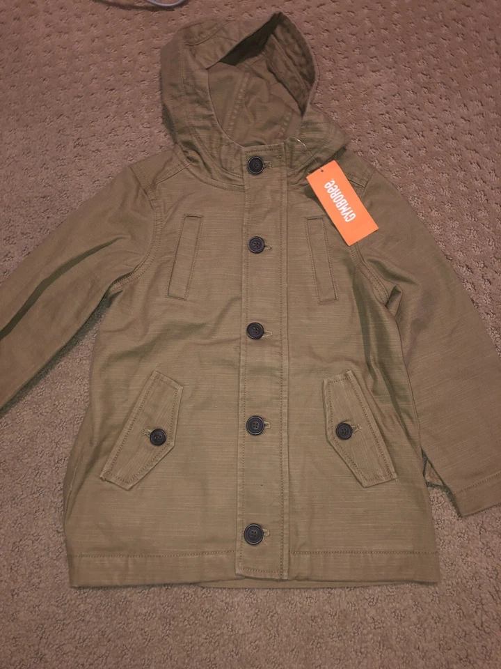 Abrigo Chaqueta Gymboree XS 4 Dorado Tostado Foto 1 de 1